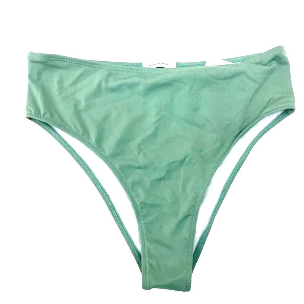 We Wore What Emily High Waisted Bottoms Jade Size Small NWT